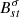 $ B^\sigma_{st} $