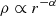$$ \begin{aligned} \rho \propto r^{-\alpha } \end{aligned} $$
