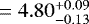 $= 4.80^{&#x002B;0.09}_{-0.13}$