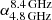 $ \alpha_{\mathrm{4.8\, GHz}}^{\mathrm{8.4\, GHz}} $