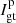 $ I_{{\rm{gt}}}^{\rm{p}} $