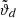 $ \tilde{\vartheta}_d $