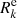 $ R_k^\mathrm{e} $
