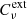 $ {C^{\mathrm{ext}}_{\nu}} $