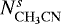 $N^{s}_{\mathrm{CH_3CN}}$