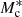$ M^{*}_{\mathrm{c}} $