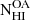 $ \rm N_{H{\tiny I}}^{OA} $