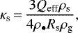 \begin{equation*}\kappa_{\textrm{s}}\,{=}\,\frac{3Q_{\textrm{eff}} \rho_{\textrm{s}}}{4\rho_{\bullet} R_{\textrm{s}} \rho_{\textrm{g}}},\end{equation*}
