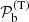 $ \mathcal{P}^\mathrm{(T)}_{\rm b} $