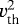 $ v_{\textrm{th}}^{2}$