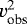 $ v_{\textrm{obs}}^{2}$
