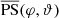 $ \overline{\mathrm{PS}}(\varphi,\vartheta) $