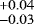 $^{+0.04}_{-0.03}$