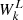 $ W_{k}^{L} $