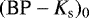 $(\textrm{BP}-{K}_{\textrm{s}})_{0}$