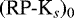 $(\textrm{RP-K}_{s})_{0}$