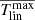 $ \overline{T_{\mathrm{lin}}^{\mathrm{max}}} $