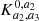 $ K_{a_2,a_3}^{0,a_2} $