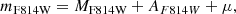 $$ \begin{aligned} m_{\text{F814W}}&= M_{\text{F814W}} + A_{F814W} + \mu , \end{aligned} $$