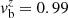 $ {\it v}_{\rm b}^z = 0.99 $