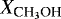 $X_{\textrm{CH}_{3}\textrm{OH}}$