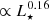 $ \propto L_\star^{0.16} $