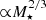 $ {\propto} M_{\star}^{2/3} $
