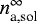 $n_{\textrm{a,sol}}^{\infty}$