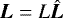 $\vec{L}=L\hat{\vec{L}}$