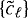 $\{\tilde{c}_{\ell}\}$