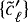 $\{\tilde{c}&#x0027;_{\ell}\}$