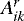$A_{ik}^{r}$
