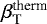 $\beta^{\textrm{therm}}_{\textrm{T}}$