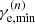 $ \gamma_{\mathrm{e,min}}^{(n)} $