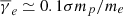$ \overline\gamma_e\simeq 0.1\sigma m_p/m_e $