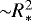 ${\sim} R_{\ast}^2$