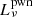 $ L_{\nu}^{\mathrm{pwn}} $