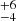 $ ^{+6}_{-4} $