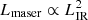 $ L_{{\rm maser}} \propto L_{{\rm IR}}^2 $