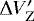 $\Delta V\prime_{\textrm{Z}}$