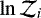 $\ln{\mathcal{Z}_i}$
