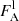$ F^{\mathrm{l}}_{\mathrm{A}} $