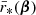 $ \bar{r}_*({\boldsymbol{\beta}}) $