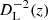 $ D_{\rm L}^{-2}(z) $