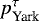 $p_{\textrm{Yark}}^{\tau}$