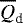$\overline{Q}_{\textrm{d}}$