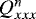 $Q^n_{xxx}$