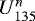$U^n_{135}$