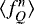 $\langle f^n_Q \rangle$