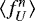 $\langle f^n_U\rangle$